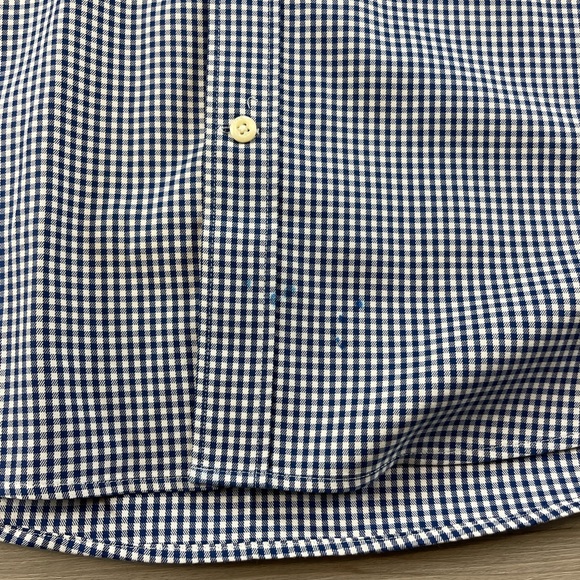 Peter Millar Men’s Designer Long Sleeve Plaid Button Down Shirt RN100308 Size L - Picture 8 of 8